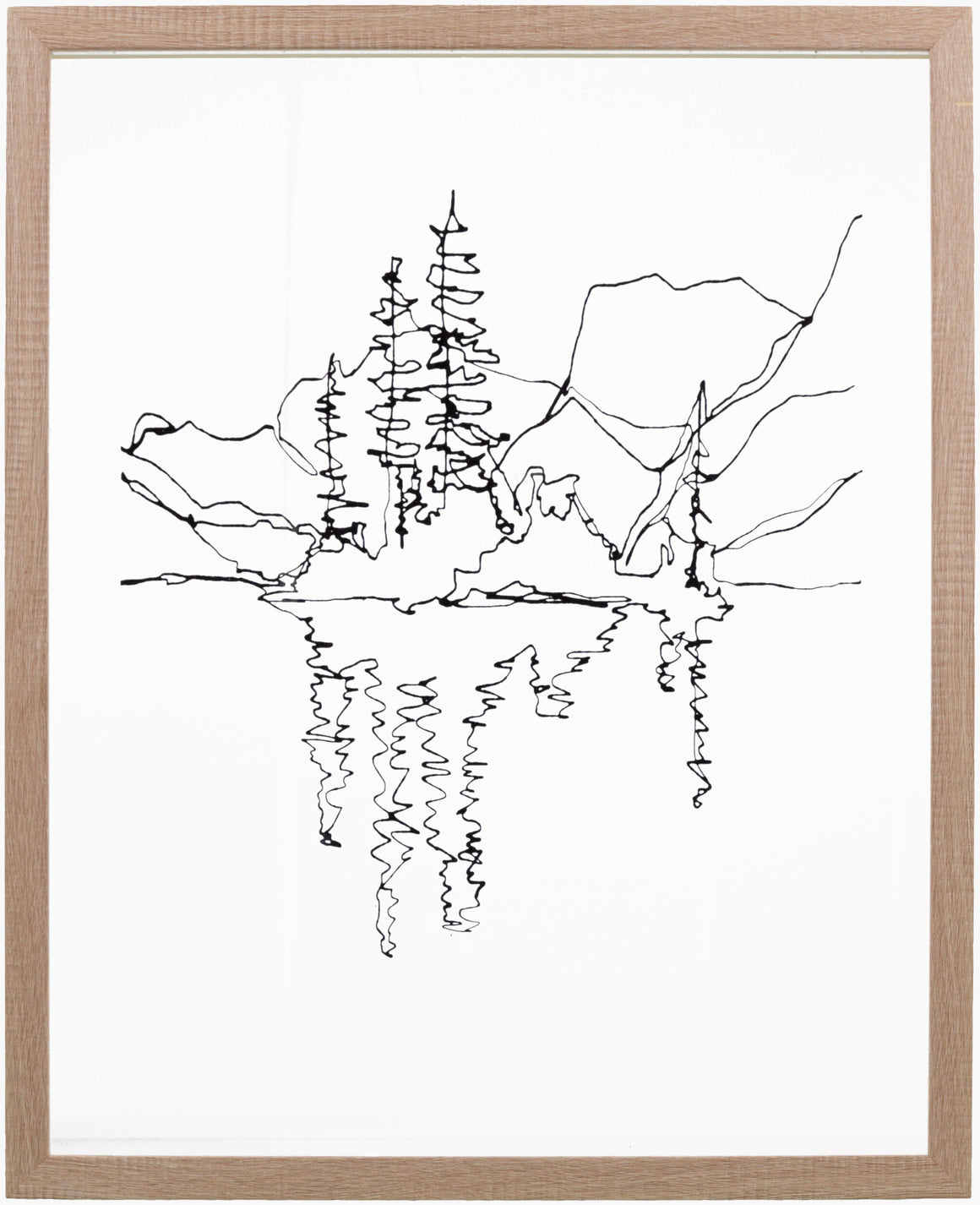 Surya Sachse HSE-002 Framed Art