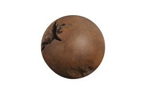 Teak Wood Ball, Medium