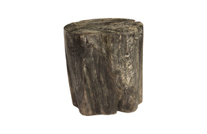 Black Wash Stool, Round