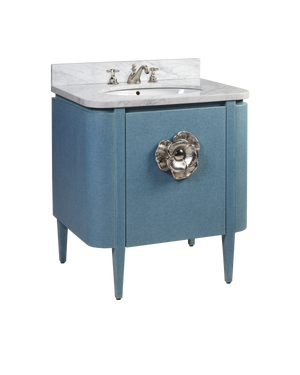 Briallen 30" Blue Vanity with Oval Undermount Sink