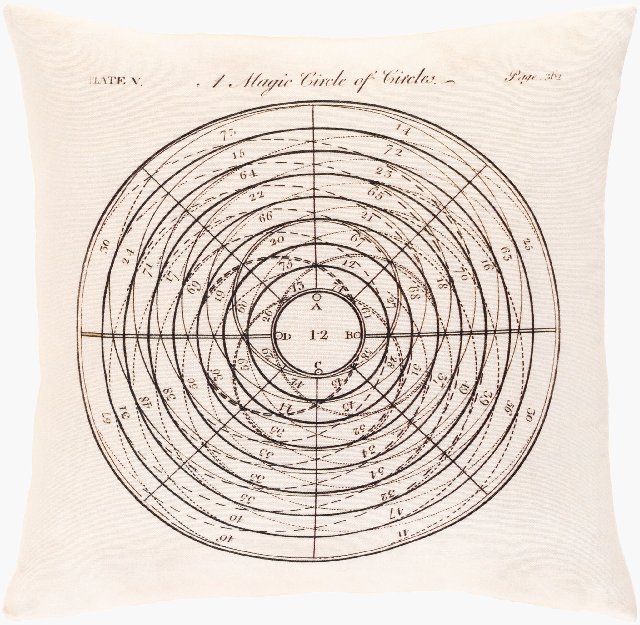 Surya Inventors INV-003 Accent Pillow