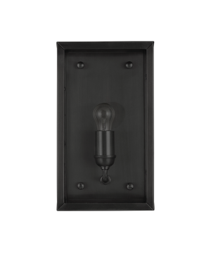 Royster Black Outdoor Wall Sconce