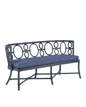Tegal Navy Bench, Finn Indigo