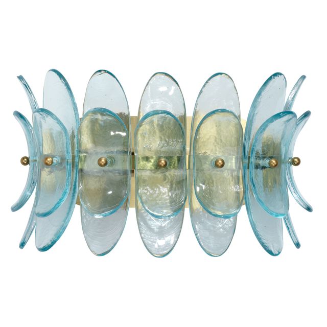 Coronet 1-Light Wall Sconce, Blue