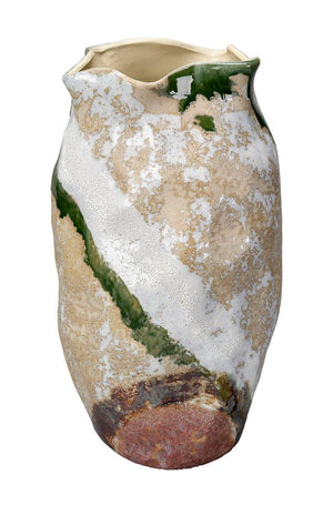 Sandcastle Ceramic Decorative Vase, Large