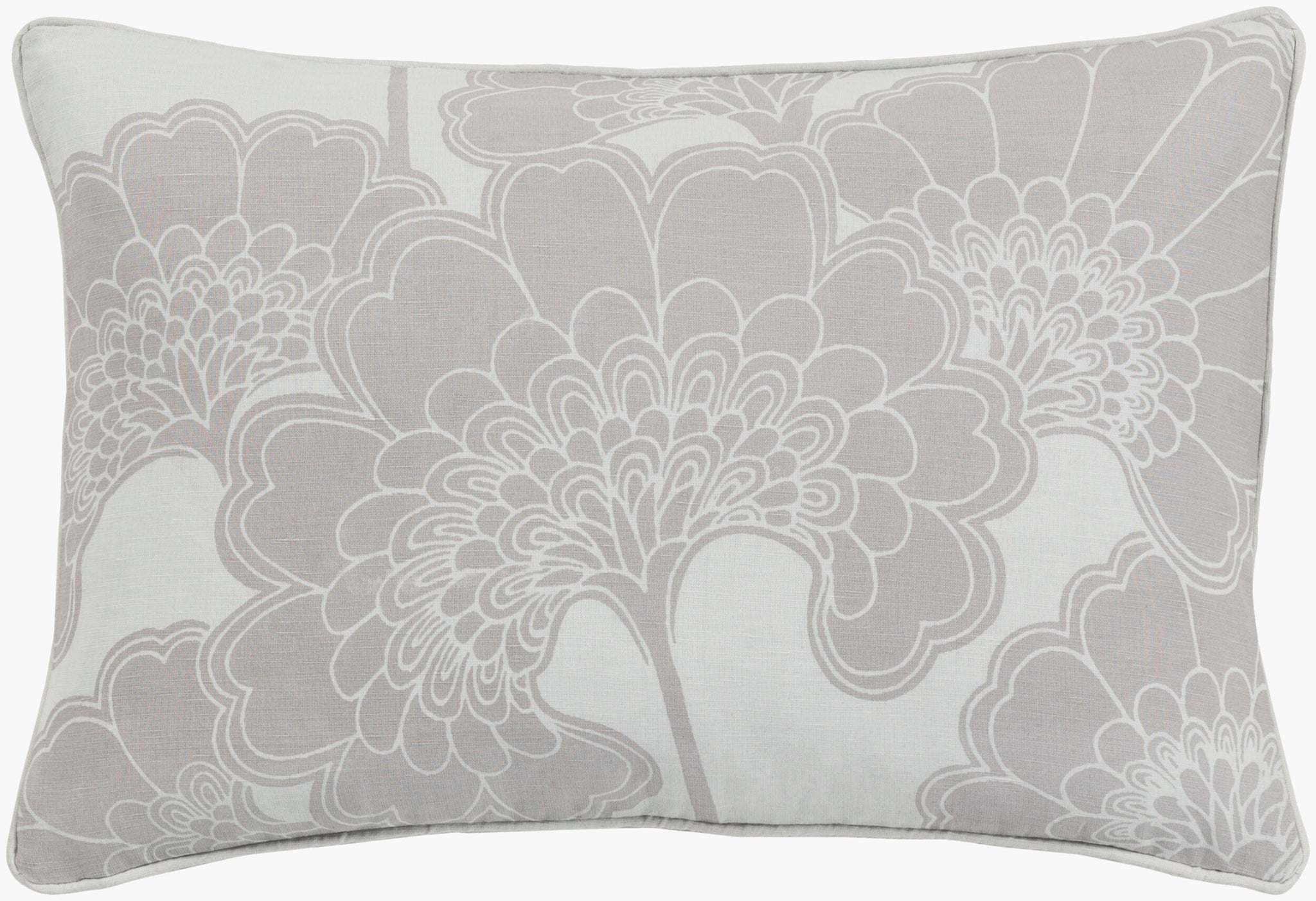 Surya Japanese Floral JA-003 Lumbar Pillow