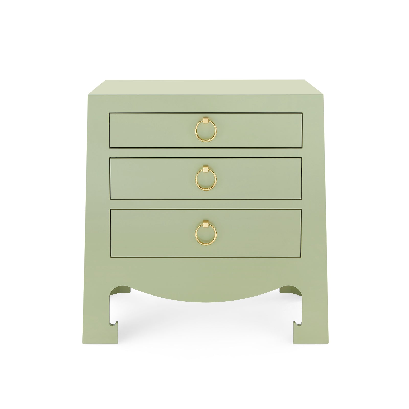 Jacqui 3-Drawer Side Table - Heritage Spring Green | Jacqui Collection | Villa & House