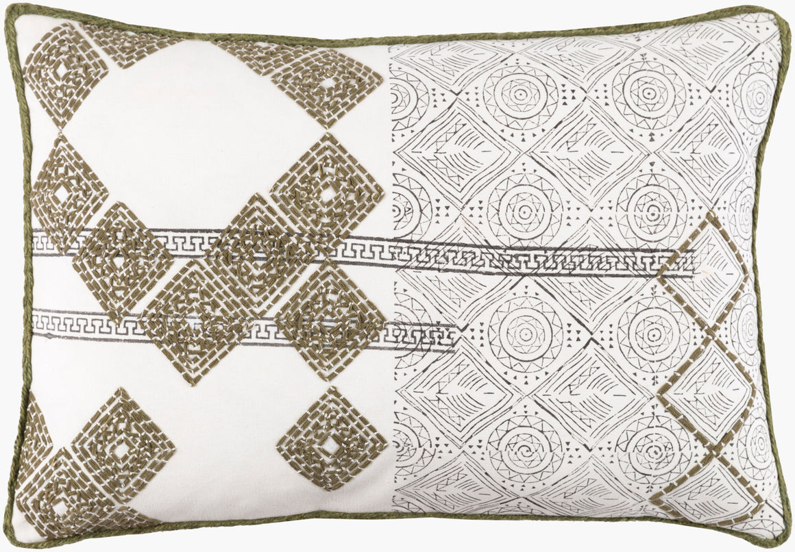 Surya Jubba JBA-001 Lumbar Pillow
