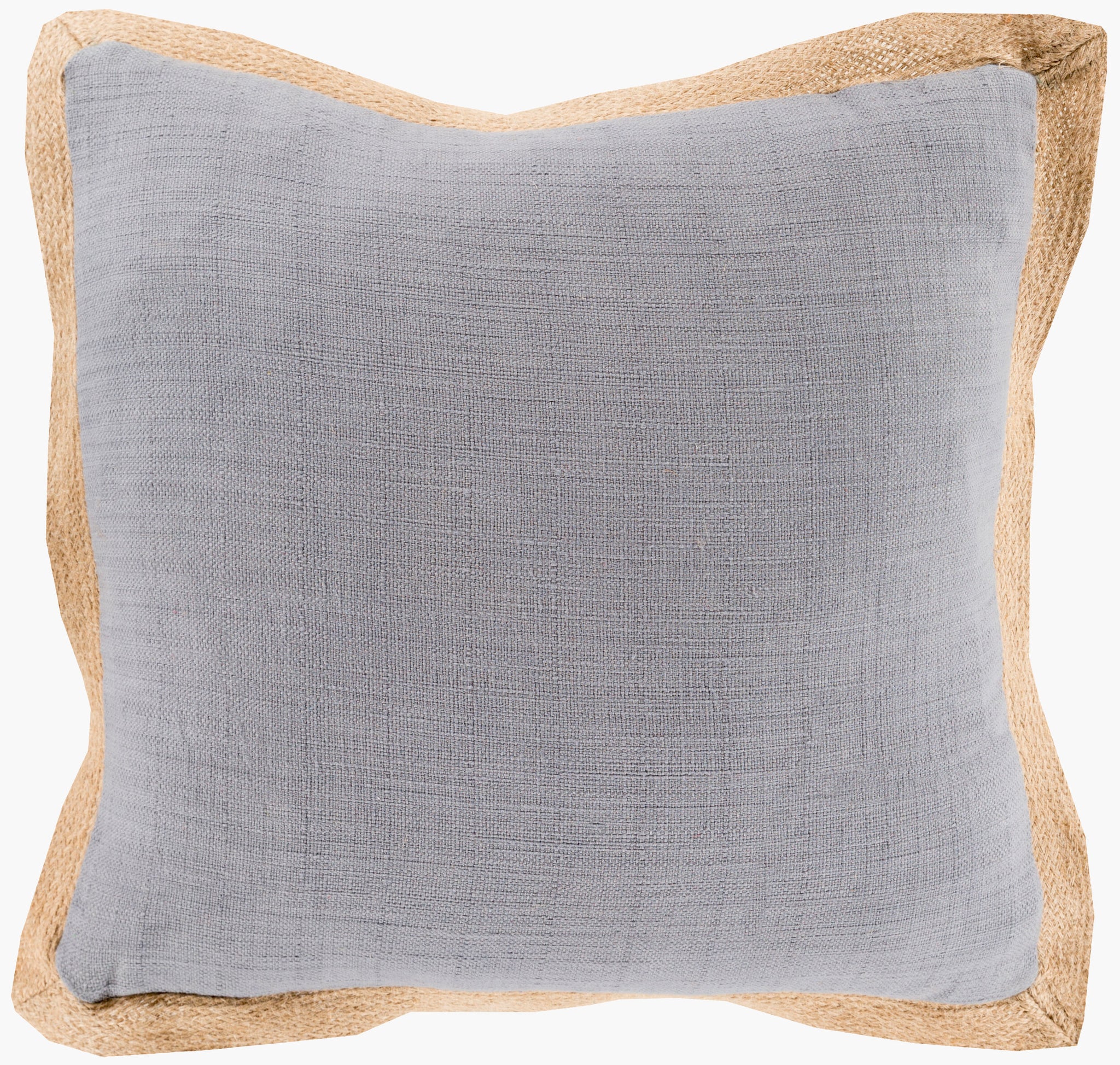 Surya Jute Flange JF-003 Accent Pillow