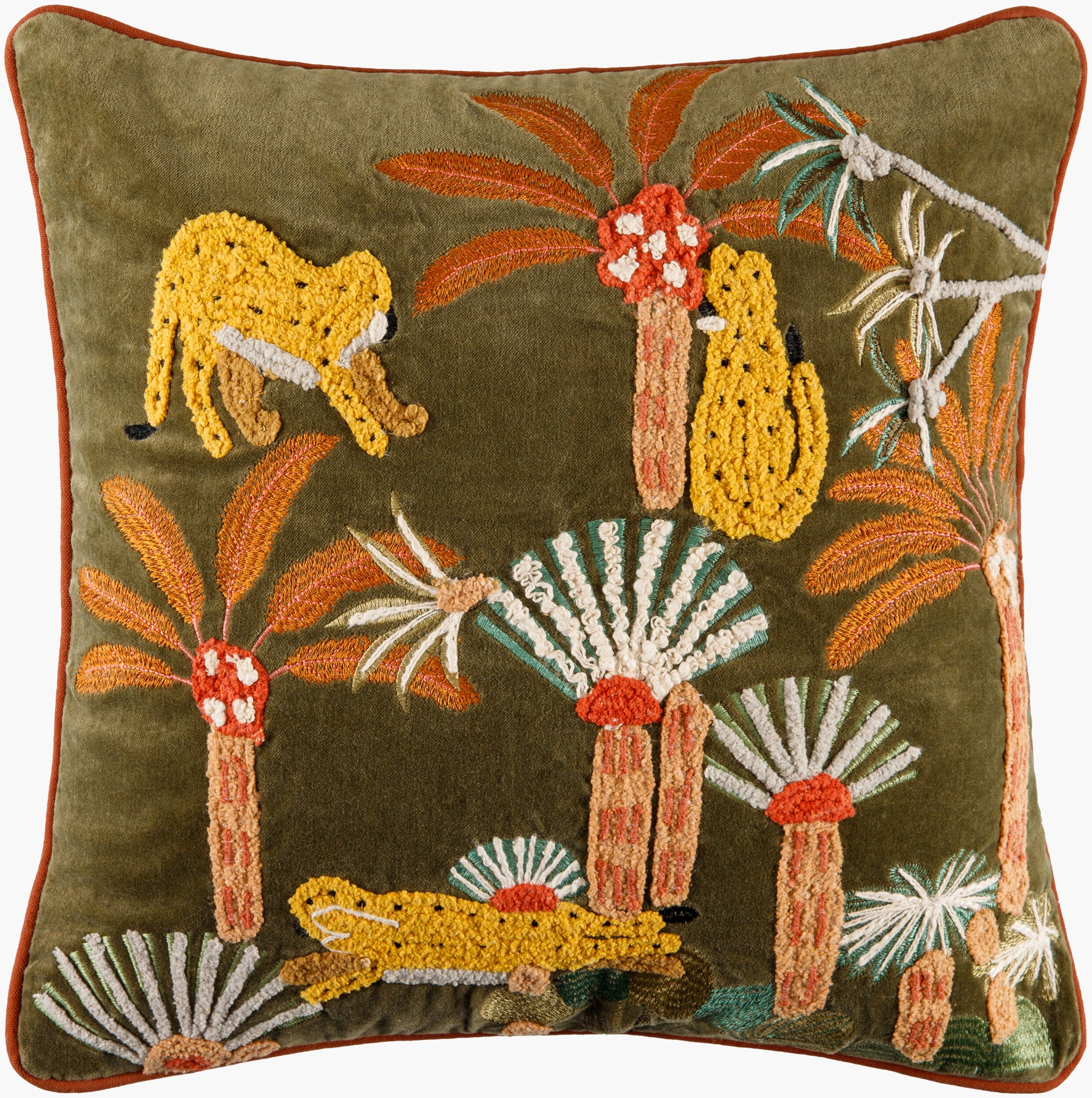 Surya Junglesque JSQ-001 Accent Pillow