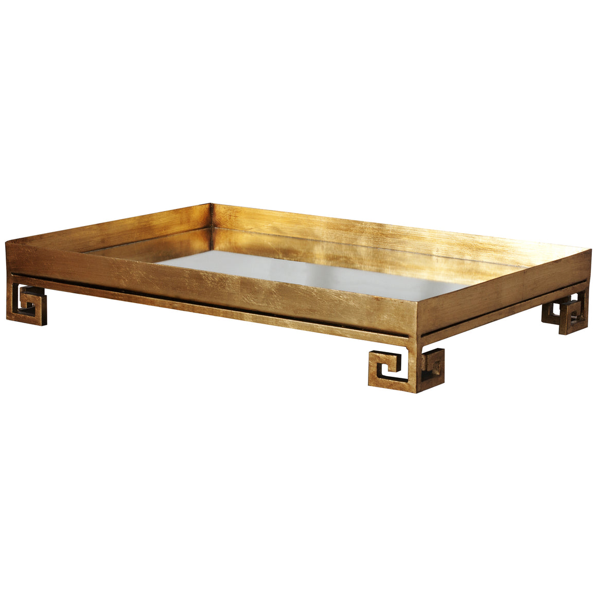 Julian Gold Leaf Iron Tray
