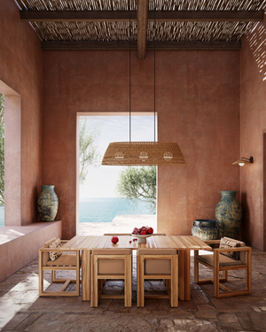 Barbary Oval Outdoor Chandelier