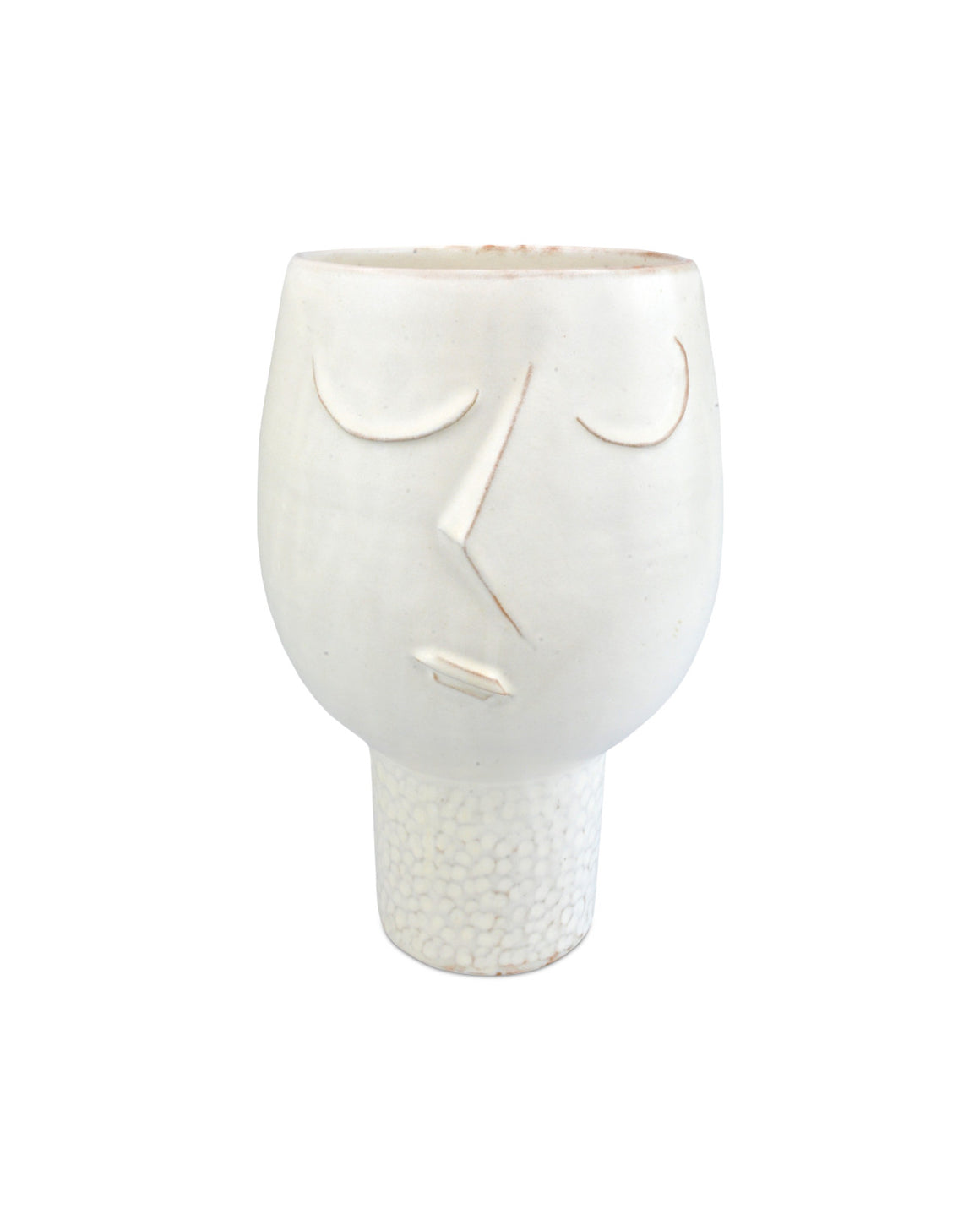 Marthe White Vase