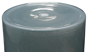 Huntington Garden Stool-Pale Blue