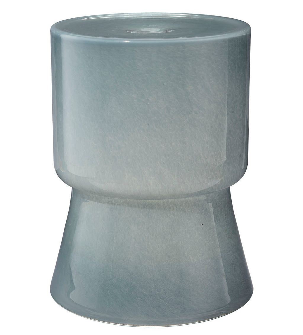 Huntington Garden Stool-Pale Blue