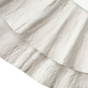 Millstone Round Petal Mirror