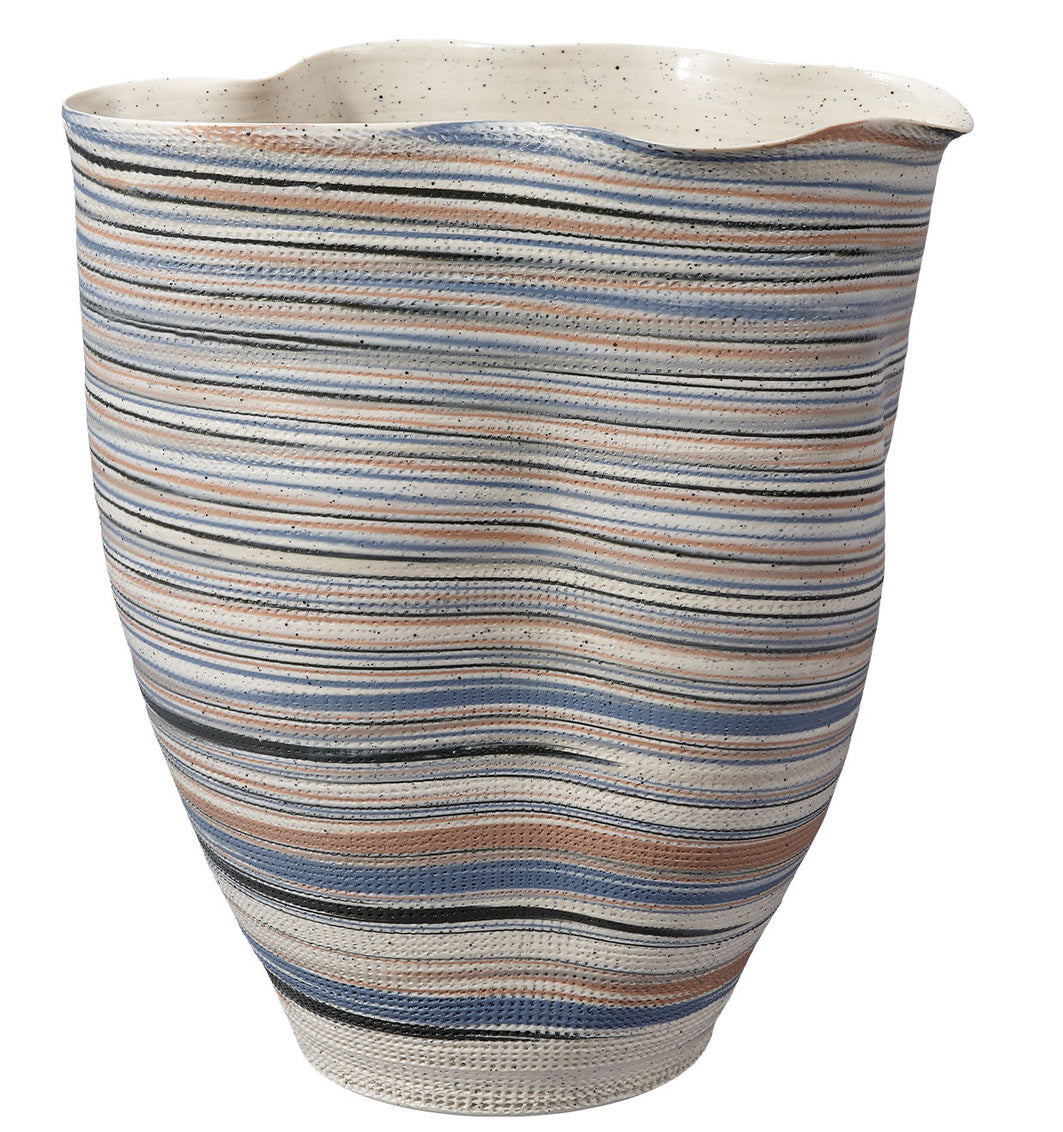 Undulation Ceramic Vase