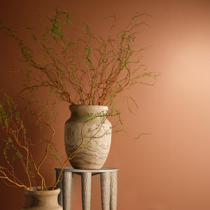 Naga Side Table-Bleached