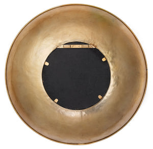 Theia Mirror-Hammered Gold Finish
