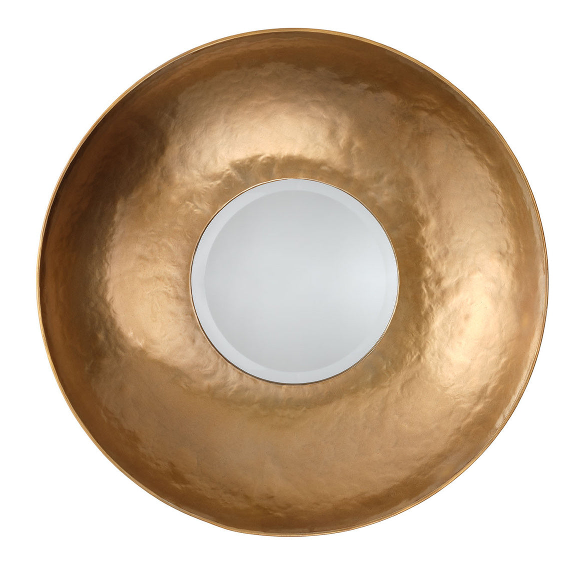 Theia Mirror-Hammered Gold Finish