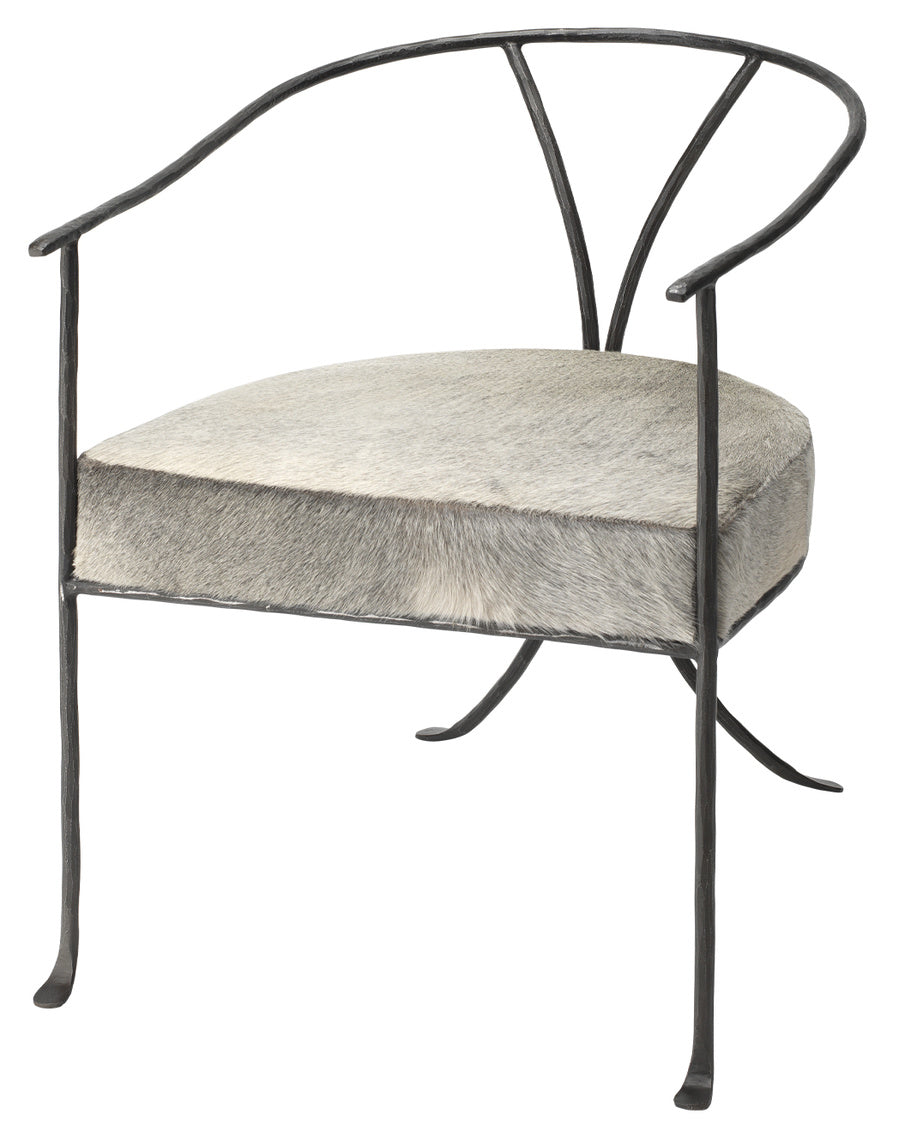 Kai Chair - Grey Hide