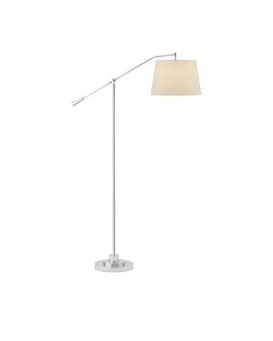 Maxstoke Nickel Floor Lamp