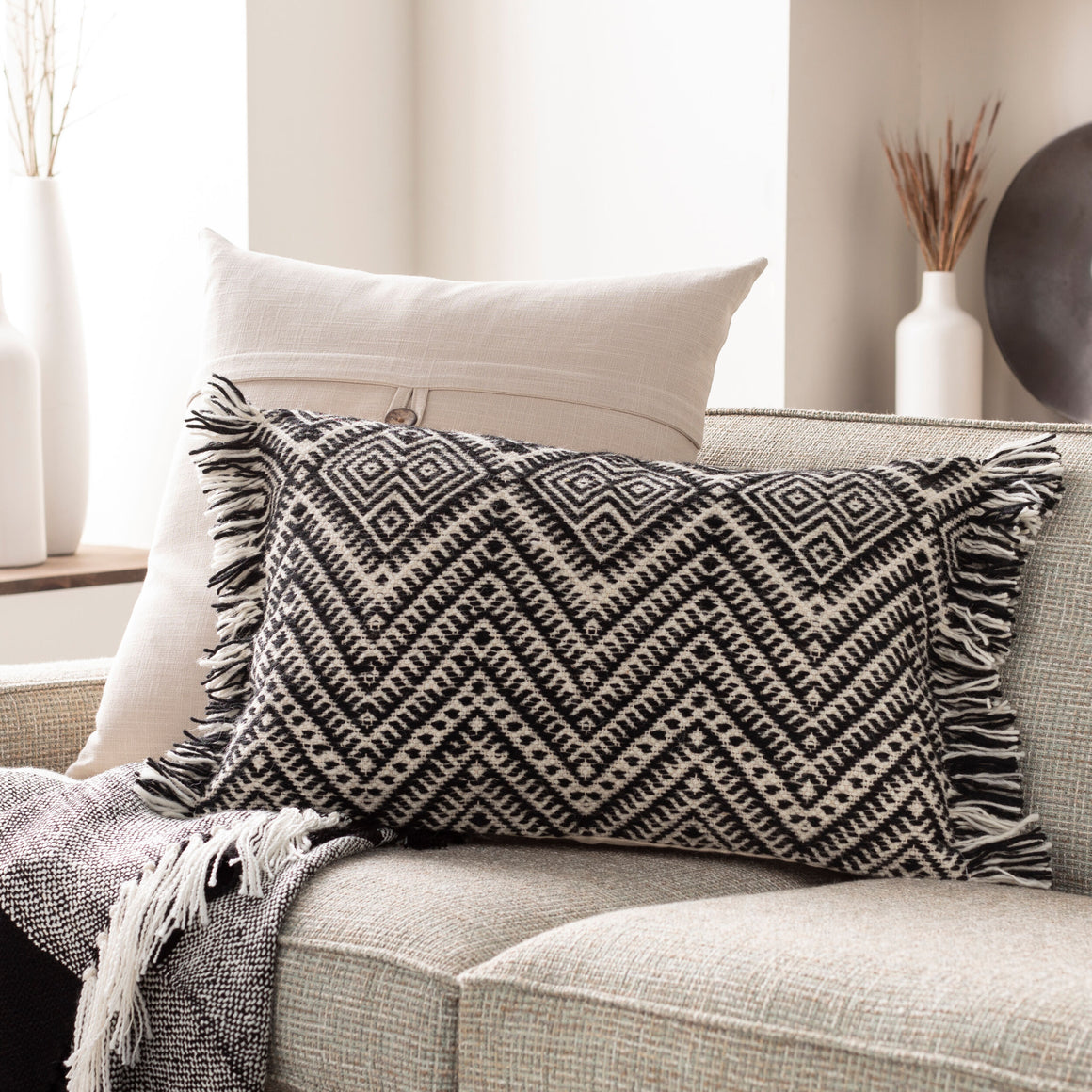 Surya Katniss KTS-001 Lumbar Pillow