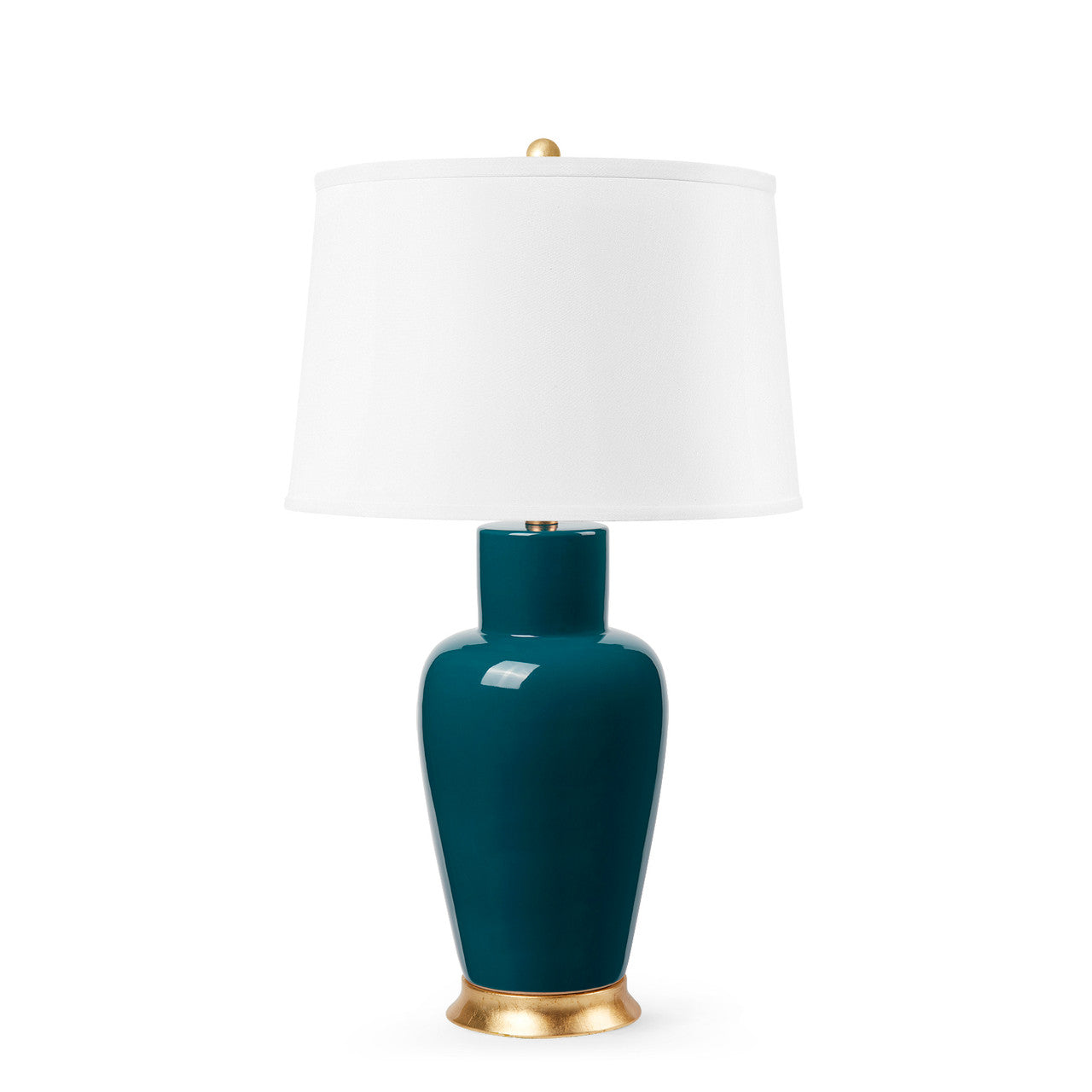 Kylie Lamp Without Shade, Dark Teal | Kylie Collection | Villa & House