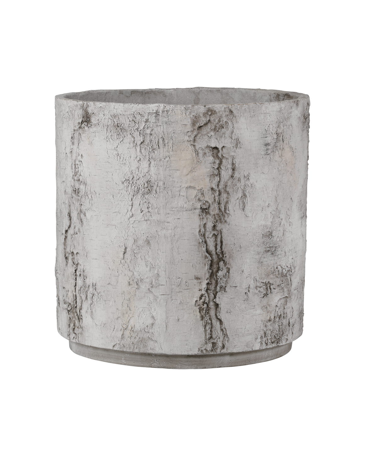 Faux Birch Small Planter