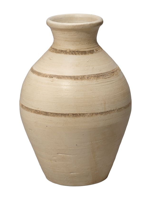 Conservatory Ceramic Vase, Cream