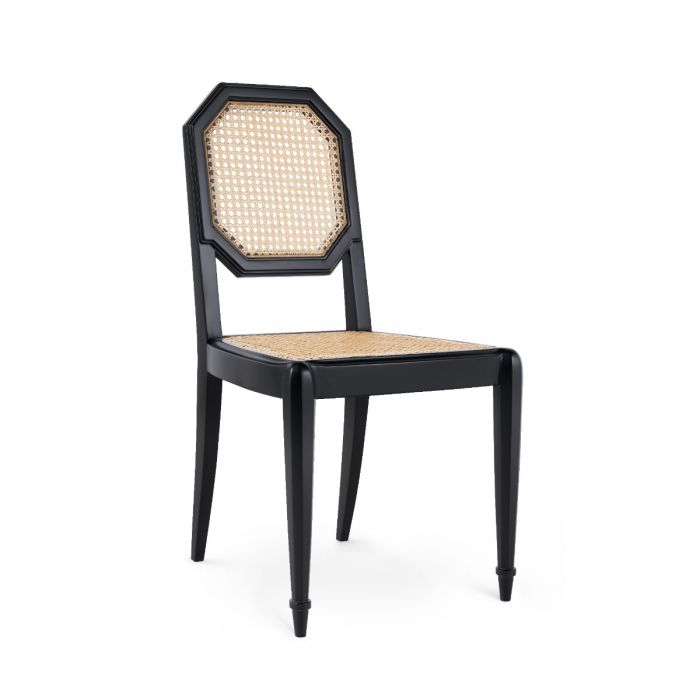 Side Chair - Flat Black | Leila Collection | Villa & House