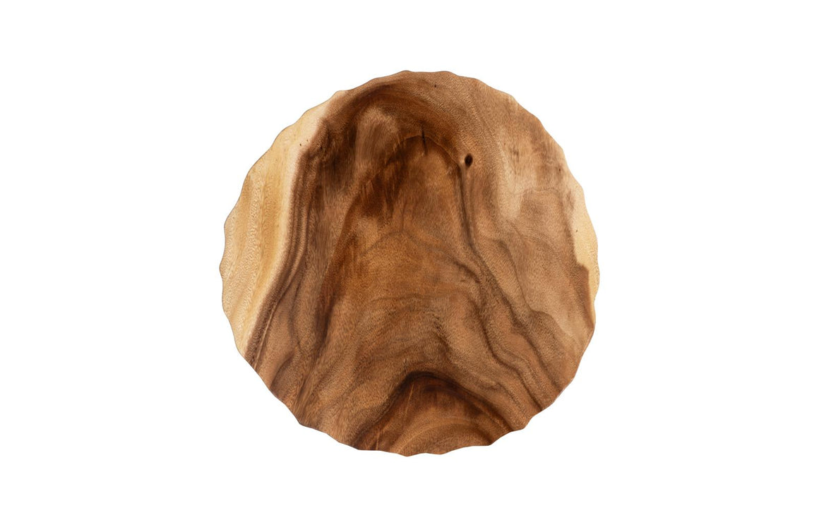 Indent Side Table, Natural, MD