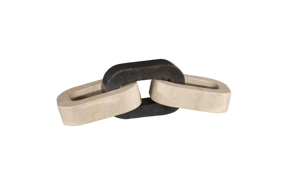 Marble Triple Link Chain, Mixed