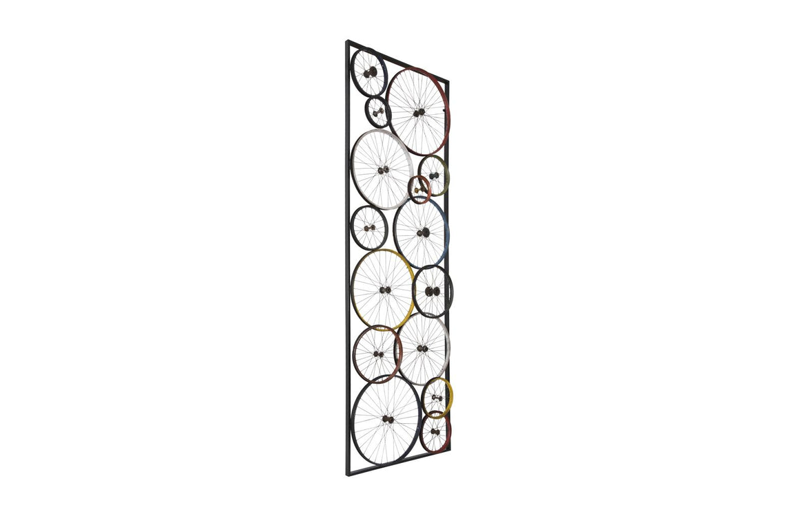 Bicycle Wheel Wall Art, Assorted