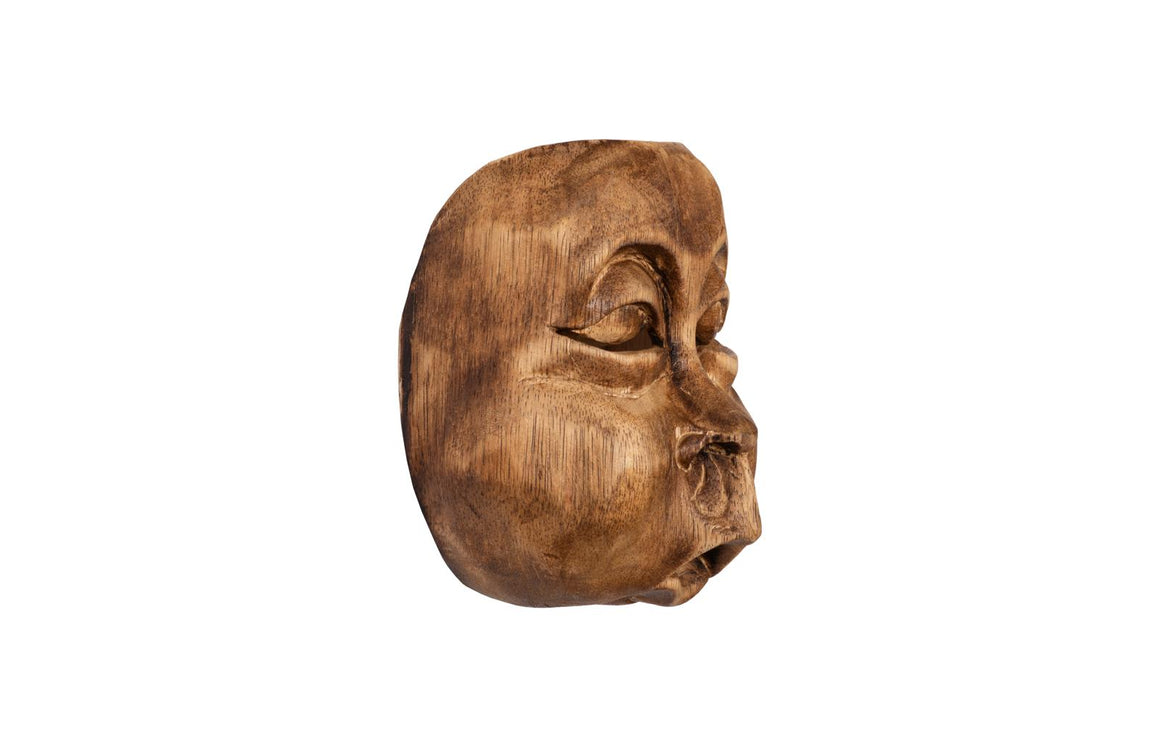 Indonesian Masks, Teak Wood, Assorted