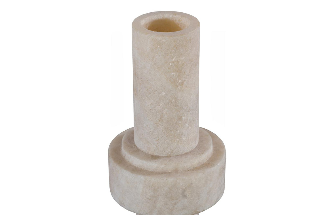 Stone Vase, Cream, Large