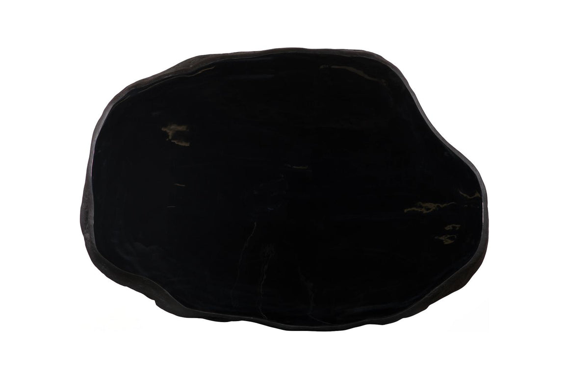 Quarry Coffee Table, Extra Large, Black Glamstone