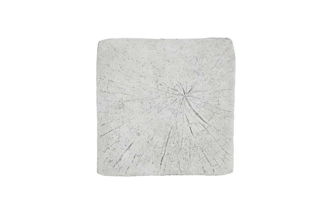 Log Rectangular Pedestal, Roman Stone