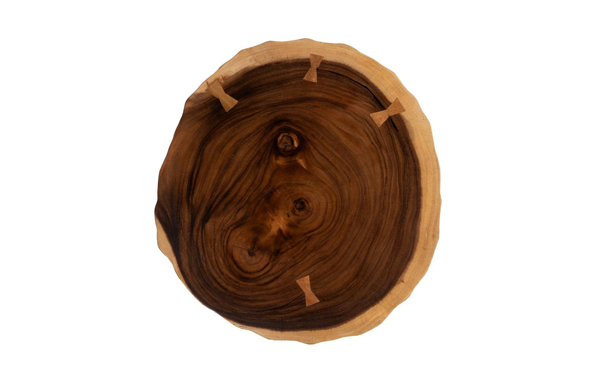 Indent Side Table, Natural, SM