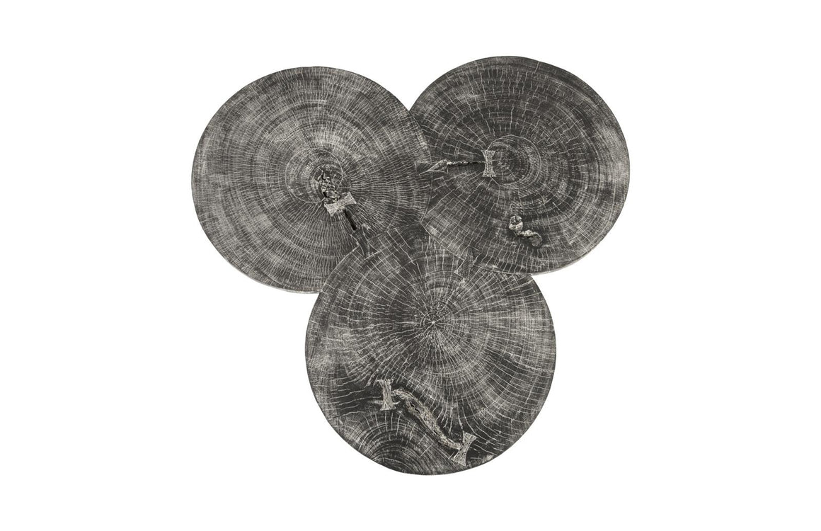 Marley Coffee Table, Chamcha Wood, Gray Stone Finish