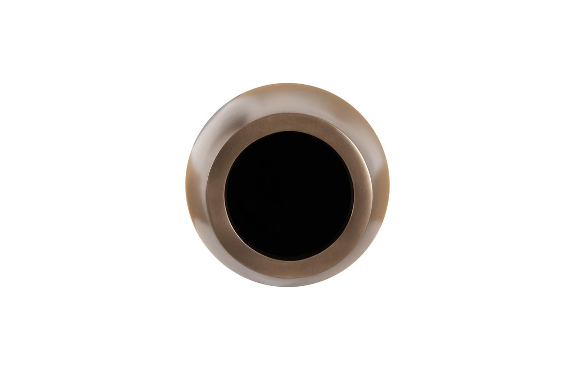 Elonga Planter, Polished Bronze, SM