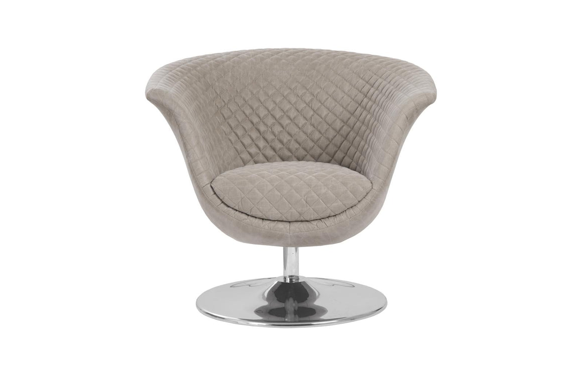 Autumn Swivel Chair, Vintage Gray Taupe