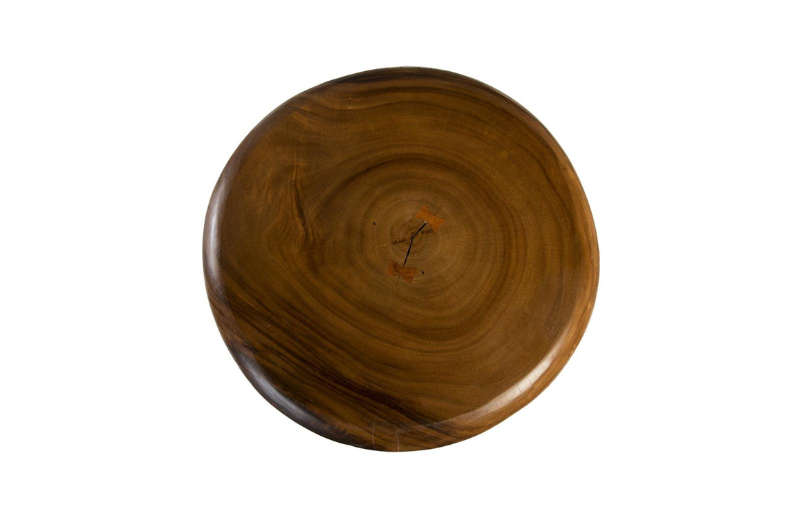 Smoothed Bar Table, Natural, Round