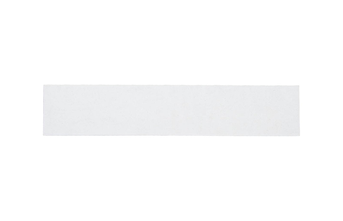 Nimbus  Console Table, White Stone
