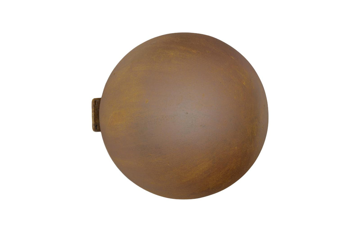 Ball on the Wall, Extra Small, Rust