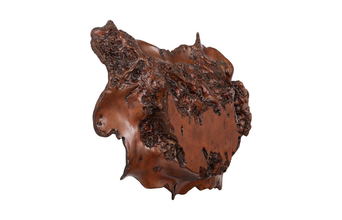 Burled Wall Art, Faux Rosewood