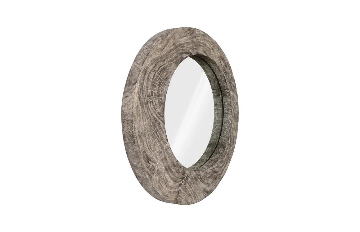 Freeform Mirror, Gray Stone