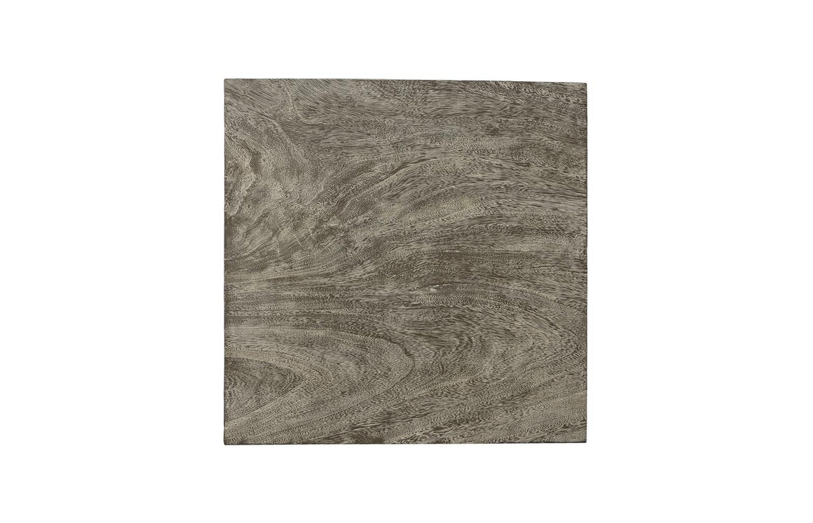 Geometry Side Table, Gray Stone