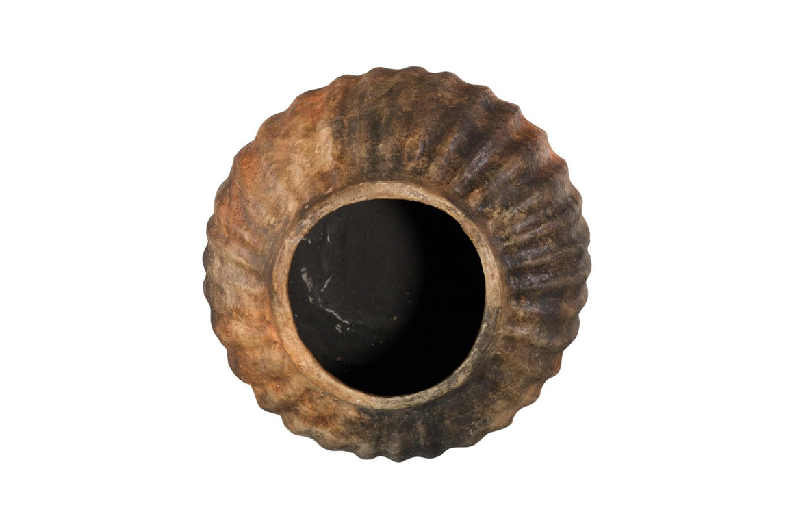 Raw Umber Vase, Globe