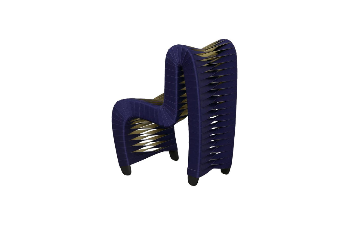 Seat Belt Chair, Kid Sized, Navy